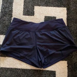 Lulu lemon running shorts spandex mesh